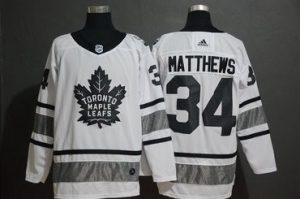 Maple Leafs 34 Auston Matthews Weiß 2019 NHL All-Star